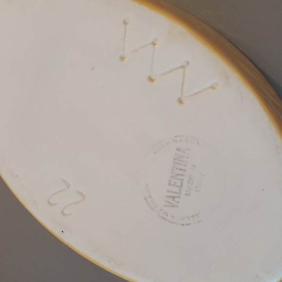 Valentina Porcelain Bakeware Ruffled Edge Italy - Picture 5 of 7